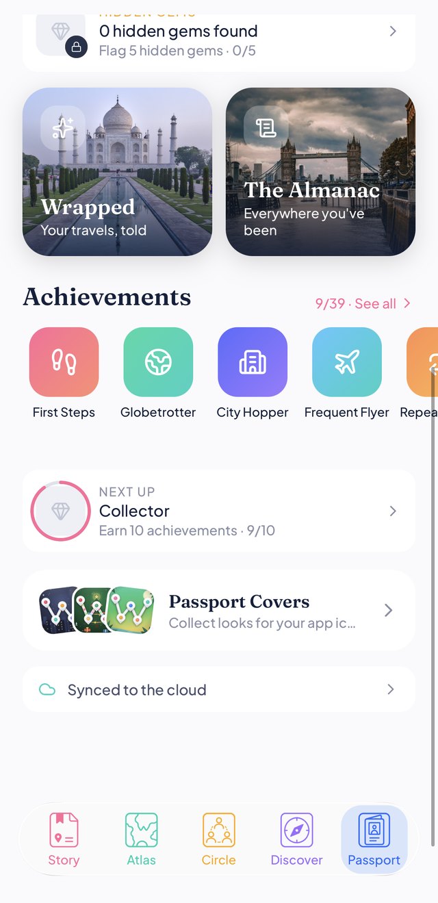 Wrapped, the Almanac and achievements